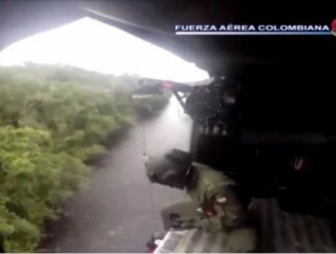 Así fue el dramático rescate de dos ciudadanos polacos perdidos en la Amazonía colombiana