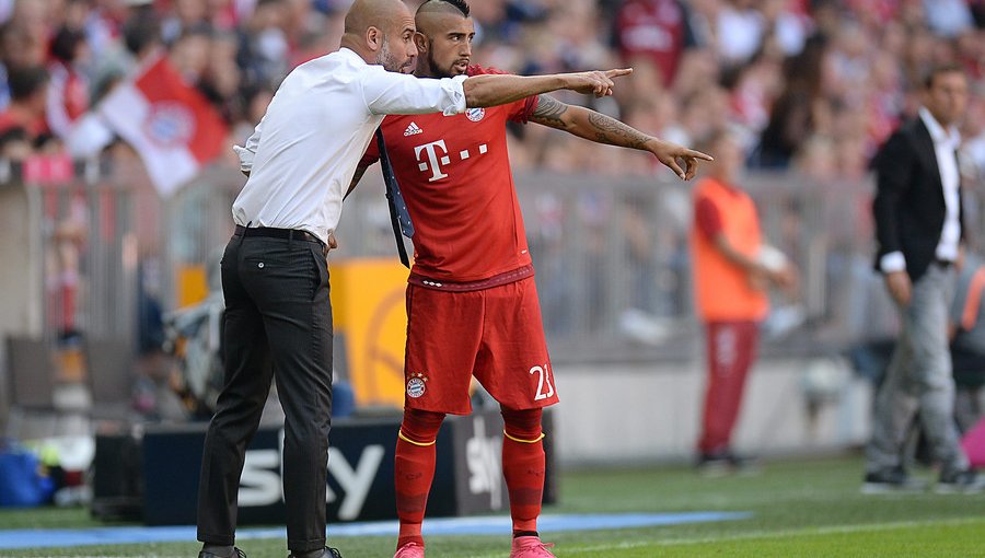 Contratación de Vidal fue clave en decisión de Guardiola de dejar el Bayern