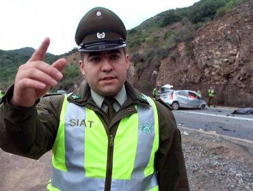 Carabineros informa de 16 fallecidos en accidentes carreteros