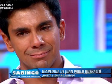 La emocionante despedida de Juan Pablo Queraltó de CHV