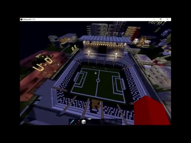 Espectacular animación muestra a dos estadios chilenos hechos en Minecraft