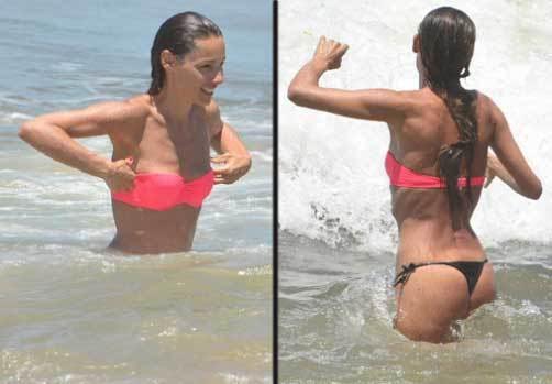 Así “Pampita” comienza a olvidar a Benjamín Vicuña en Uruguay