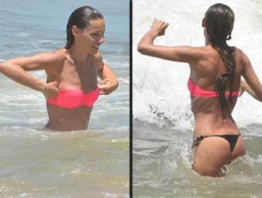 Así “Pampita” comienza a olvidar a Benjamín Vicuña en Uruguay