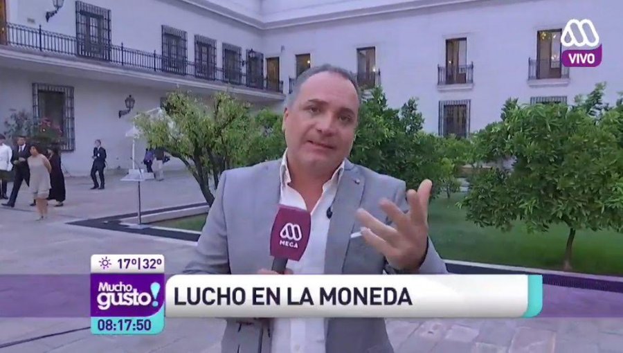 El incidente de Luis Jara en La Moneda