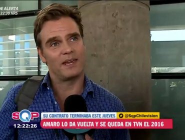 Amaro Gómez-Pablos se queda en TVN