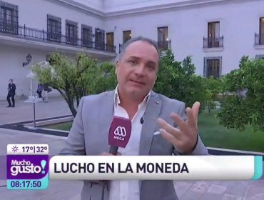 El incidente de Luis Jara en La Moneda