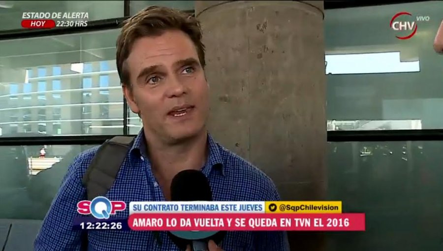 Amaro Gómez-Pablos se queda en TVN