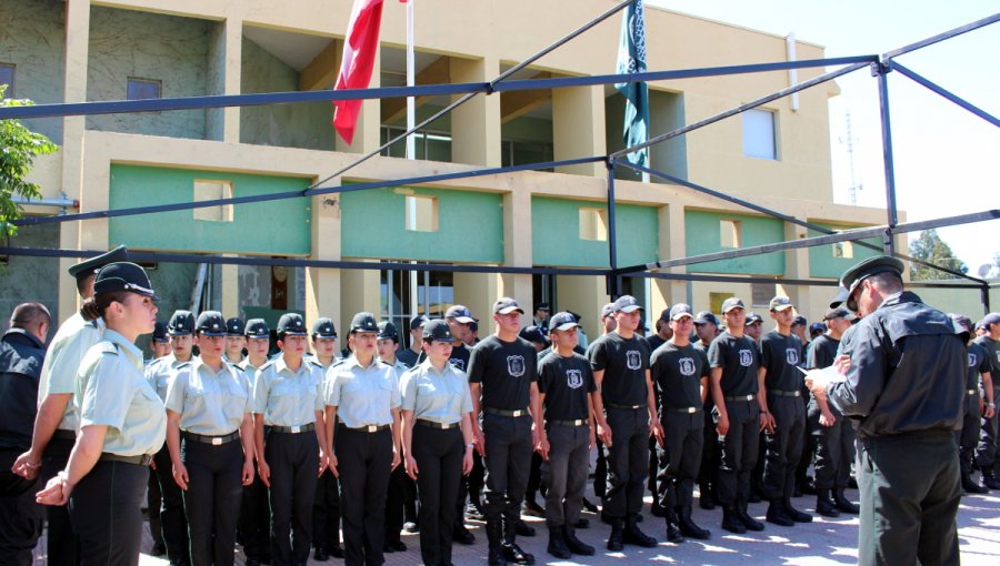 Nuevo contingente llega a reforzar labor penitenciaria en la región de Valparaíso