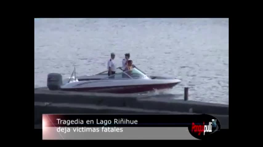 Tragedia en el lago Riñihue arroja saldo de tres muertos y tres desaparecidos