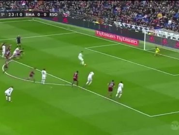 Cristiano Ronaldo es aplaudido en el Bernabeu por perderse un penal inexistente