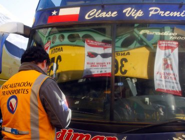 Fiscalización en terminales de buses: se espera que viaje 1 millón de personas