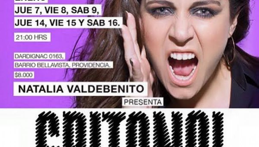 Natalia Valdebenito calienta motores para Viña 2016
