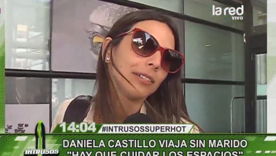 Daniela Castillo se va de viaje sin la compañía de su marido