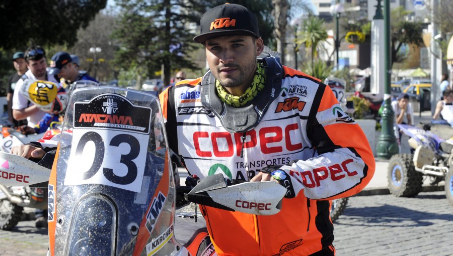 Motociclismo: Pablo Quintanilla pasó con éxito revisión técnica del Dakar 2016