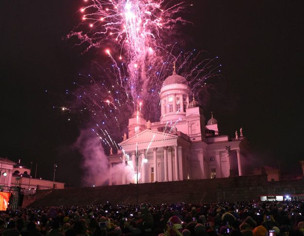 Así celebró el mundo la llegada de 2016