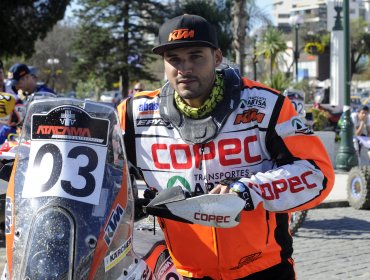 Motociclismo: Pablo Quintanilla pasó con éxito revisión técnica del Dakar 2016