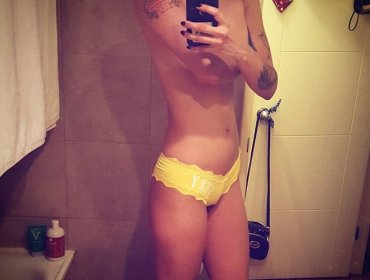 Por cábala, ex integrante de “Amor a prueba” posa semidesnuda