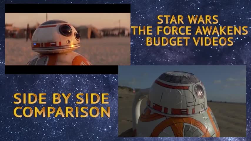 Este video muestra como sería la versión pobre de Star Wars VII