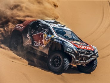 Francés Loeb gana la segunda etapa en su debut en el Dakar