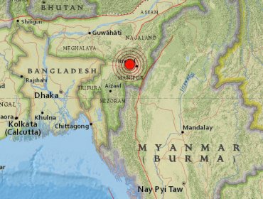 Terremoto de 6,8 en la India en directo (Video)