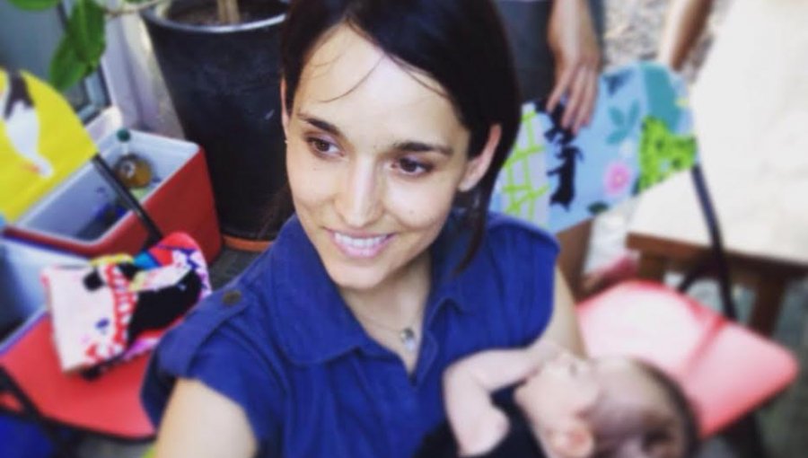 Actriz María José Bello muestra a su pequeño bebé