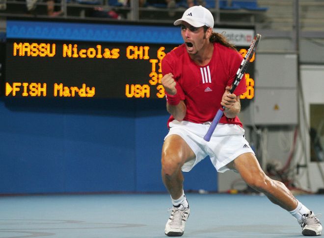 La imagen de Nicolás Massú y el temor que todavía persigue a Roger Federer