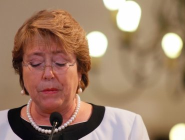 Encuesta Adimark: Desaprobación a Michelle Bachelet llega al 71%