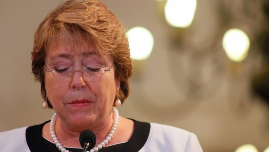 Encuesta Adimark: Desaprobación a Michelle Bachelet llega al 71%