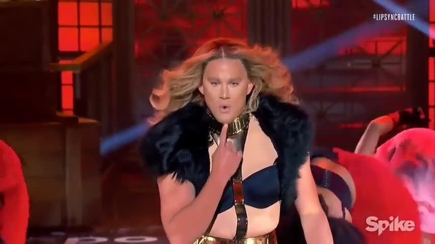 Channing Tatum imita a Beyoncé en notable performance