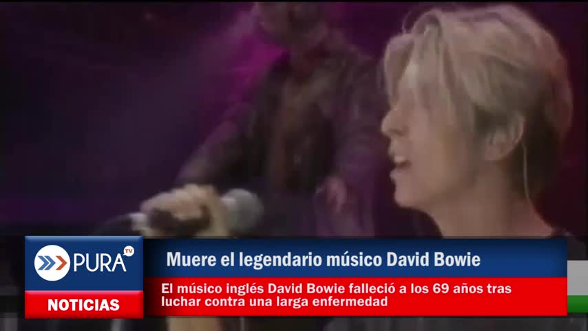 Muere el legendario músico David Bowie