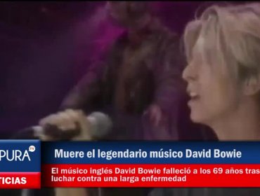 Muere el legendario músico David Bowie