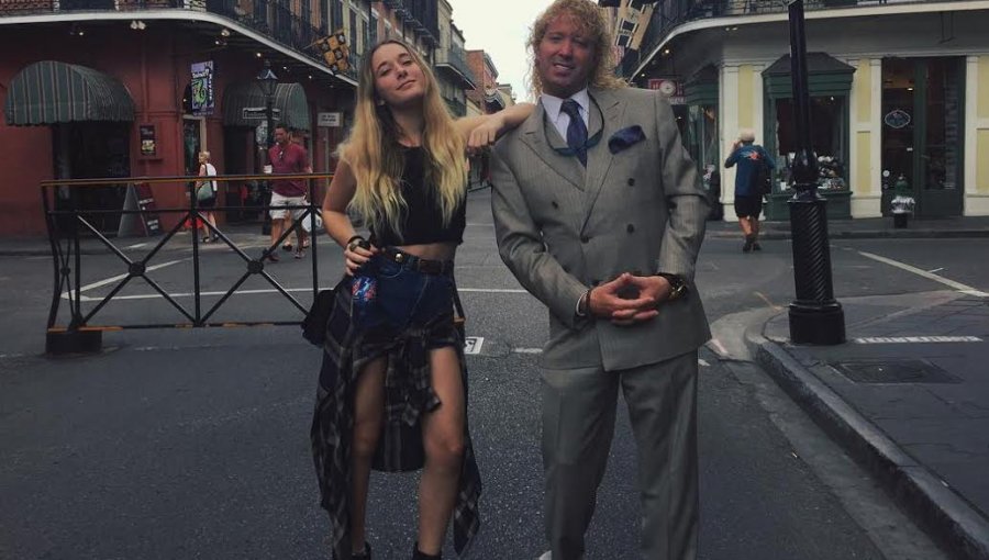 La hija de Farkas causa furor en las redes sociales