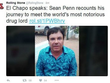 La sorpresiva entrevista que le dio Joaquín "El Chapo" Guzmán a Sean Penn en la clandestinidad