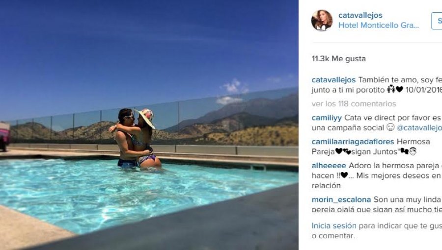 Karol Dance y Cata Vallejos más enamorados que nunca