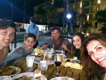 Ivette Vergara disfruta de sus vacaciones en familia