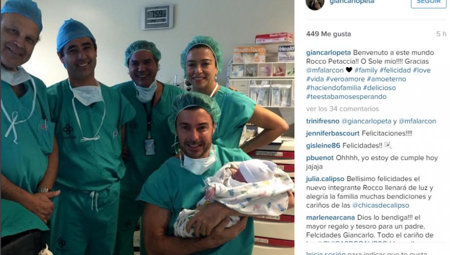Giancarlo Petaccia fue padre por segunda vez y ahora se hará vasectomía
