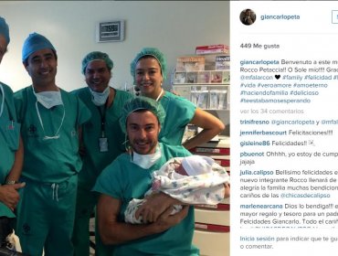Giancarlo Petaccia fue padre por segunda vez y ahora se hará vasectomía