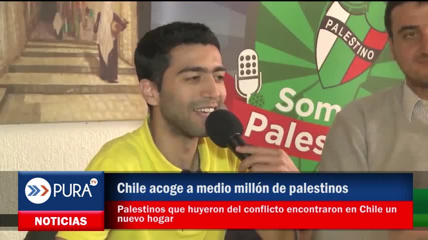 Chile acoge a medio millón de palestinos refugiados en sus tierras