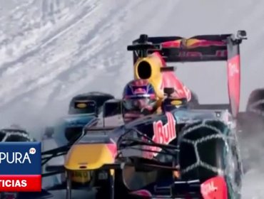 ¡Increíble! Piloto holandés Verstappen maneja un F1 sobre la nieve en Austria