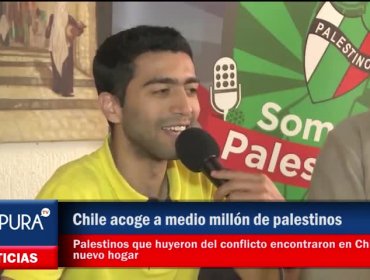 Chile acoge a medio millón de palestinos refugiados en sus tierras