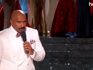 Esto pasaría con Leonardo Di Caprio si Steve Harvey animara los Premios Oscar