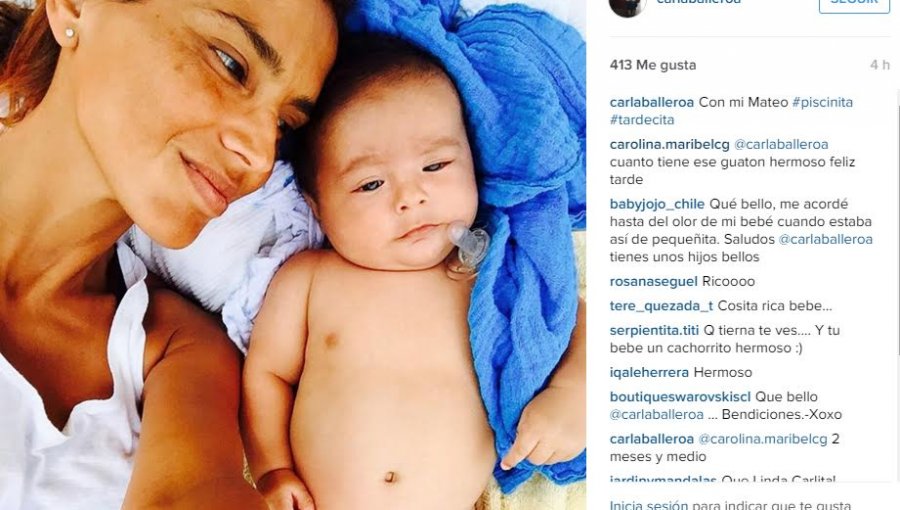 Carla Ballero comparte tierna imagen con sus seguidores