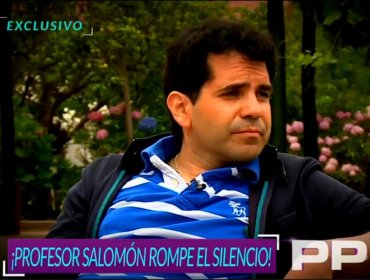 “Profesor Salomón” rompe el silencio sobre su exilio de la TV