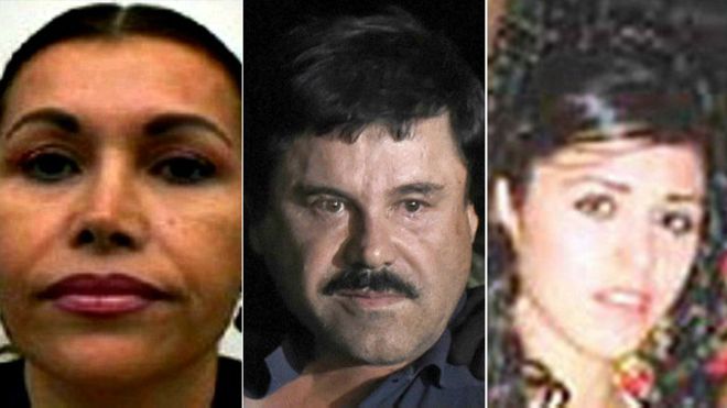 Las mujeres en la vida de Joaquín "El Chapo" Guzmán