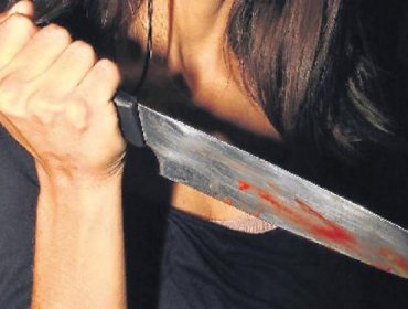 La otra violencia intrafamiliar: Mujer acuchilló a su marido en plena cocina