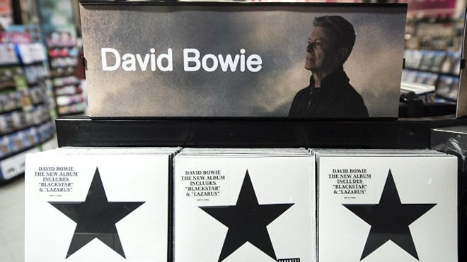 "Blackstar", el último álbum de David Bowie es número 1 en EE.UU. y Reino Unido