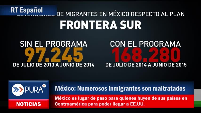 México: Numerosos inmigrantes son maltratados y detenidos de camino a EE.UU.