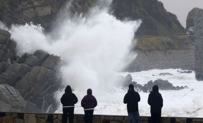 ONEMI entrega recomendaciones por condición de marejadas en el borde costero