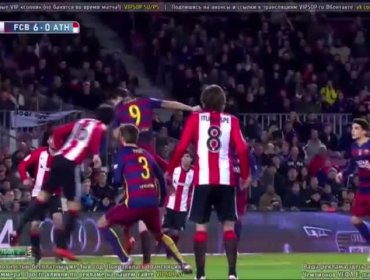 Con triplete de Suárez: Barcelona goleó a Athletic Club