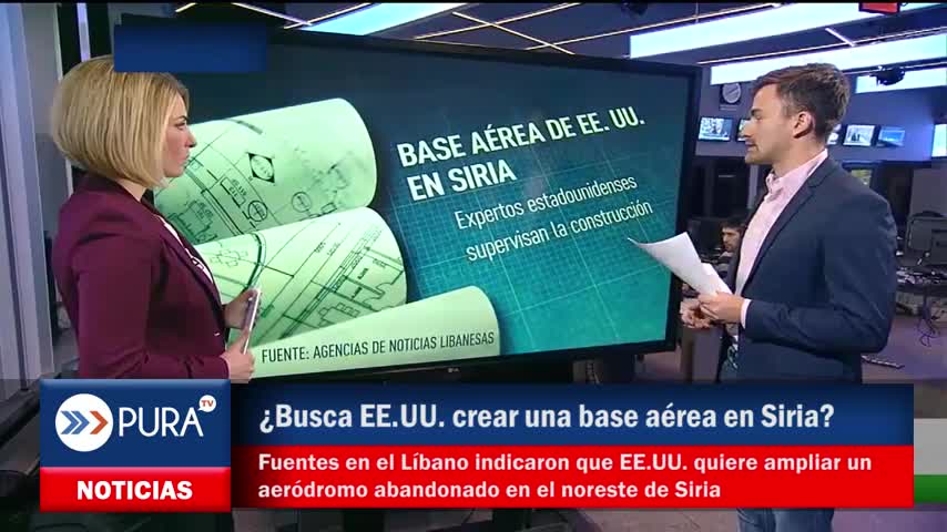 EE.UU. buscaría crear una base aérea en el noreste de Siria